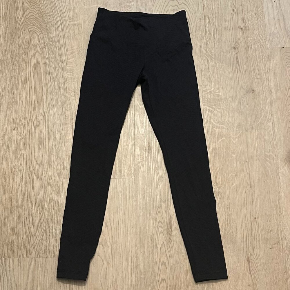 VIMMIA black patterned leggings size medium